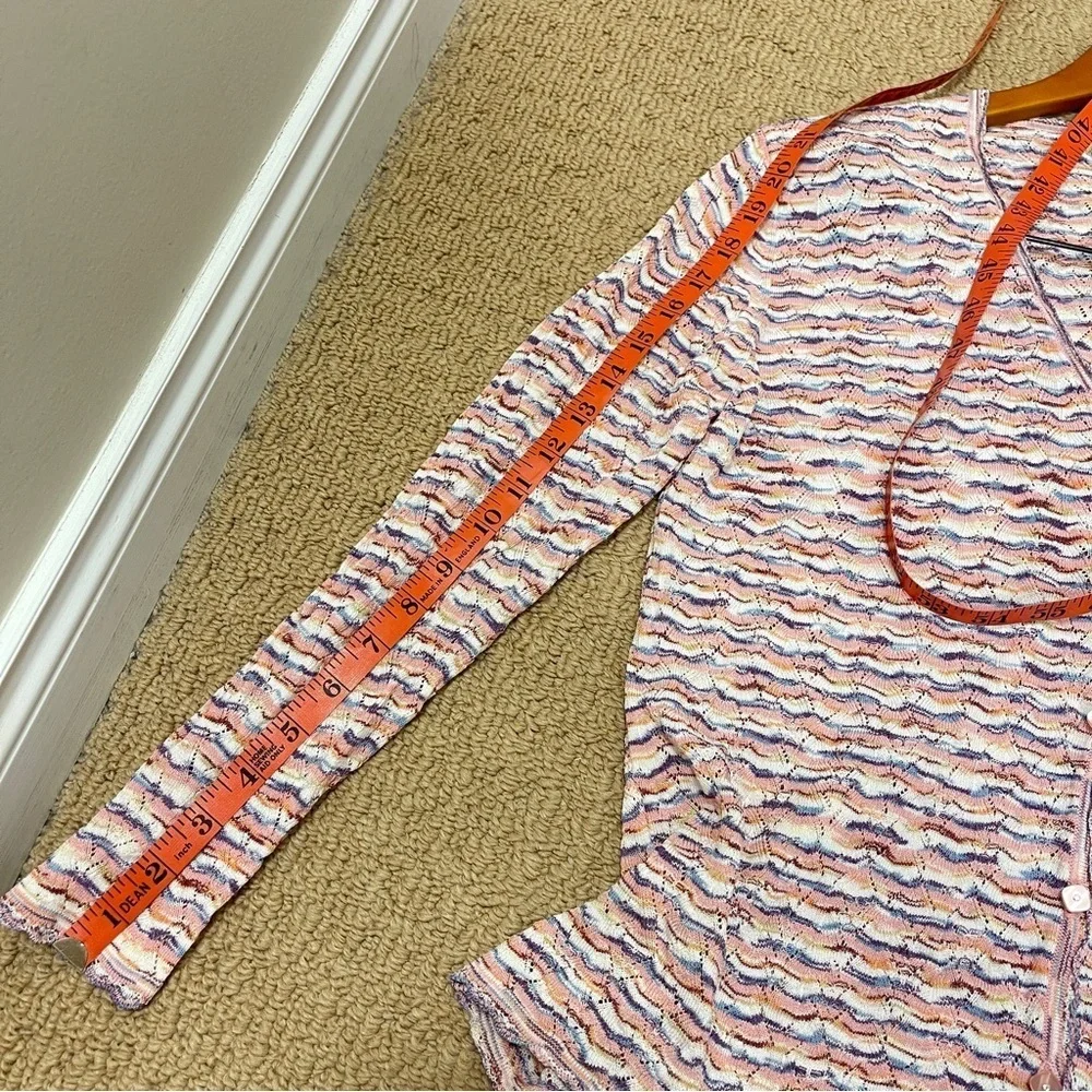 Vintage Camela Knit Pastel Cardigan Pink - Picture 15 of 15